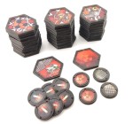 Neuroshima HEX! 3.0 - zestaw protektorów dla armii (black)