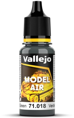 Vallejo: Model Air - Black Green (17 ml)