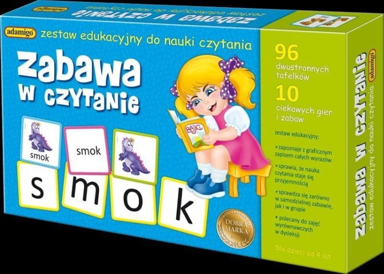 Zabawa w czytanie - zestaw edukacyjny