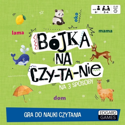 Gra do nauki czytania. Bójka na czytanie