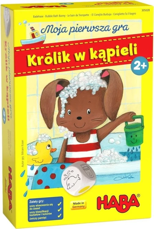 Moje pierwsze gry - Królik w kąpieli edycja polska