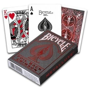 Bicycle: Metalluxe - Crimson