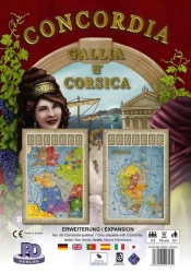 Concordia - Mapa: Gallia/Corsica
