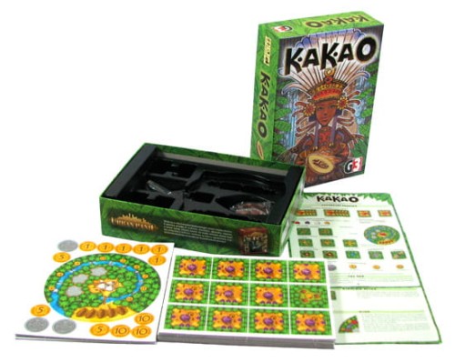 Kakao (gra planszowa) zawartość