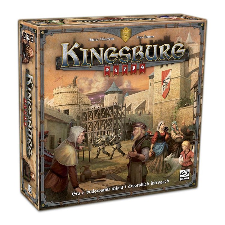 Kingsburg (gra planszowa) pudełko