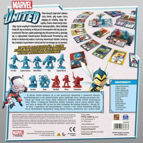 Marvel United (edycja polska)  zawartość