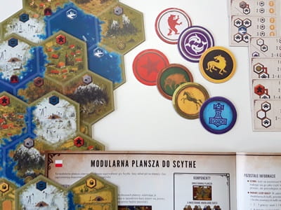 Scythe – plansza modularna plansza