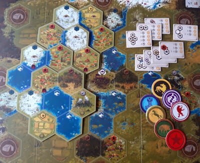 Scythe – plansza modularna plansza 2