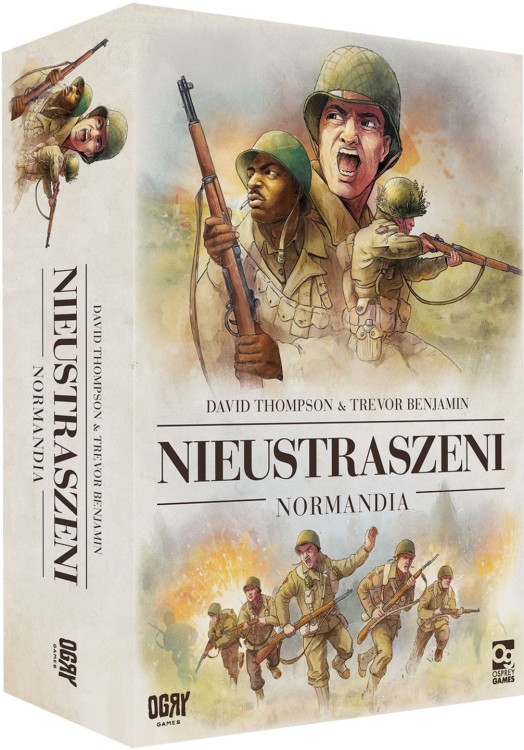Nieustraszeni: Normandia (gra planszowa) pudełko