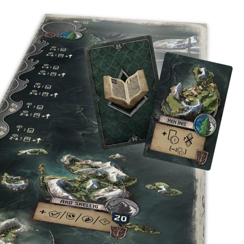 Wiedźmin: Stary Świat - Skellige plansza i karty