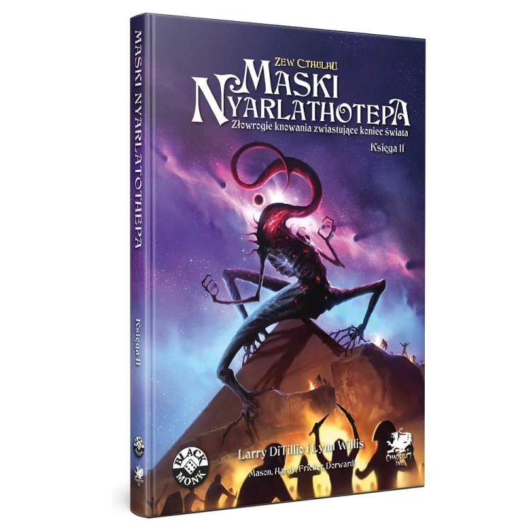 Zew Cthulhu 7ed. Maski Nyarlathotepa okładka