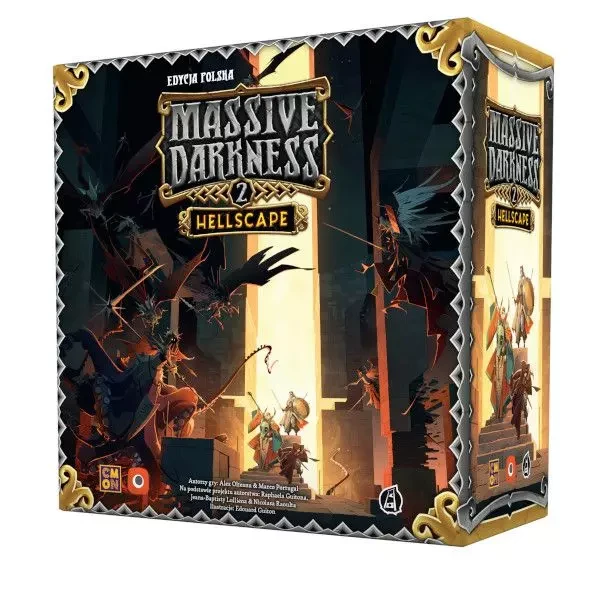 Massive Darkness 2: Hellscape pudelko przod