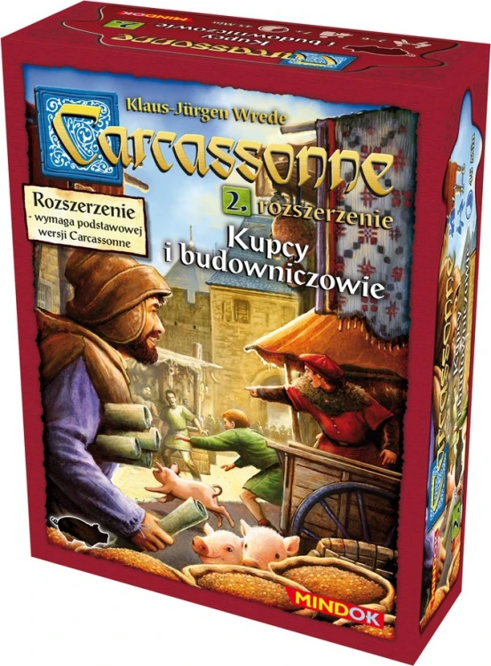 Carcassonne: Kupcy i Budowniczowie pudelko