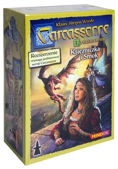 Carcassonne: Ksiezniczka i Smok pudelko