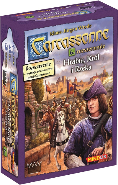 Carcassonne Hrabia, Krol i Rzeka pudelko