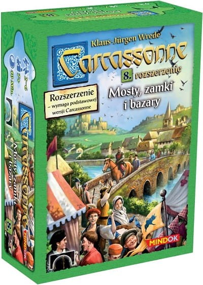 Carcassonne: Mosty, zamki i bazary pudelko