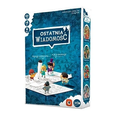 Ostatnia Wiadomość (gra planszowa) pudełko przód