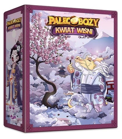 Palec boży: Kwiat wiśni pudełko