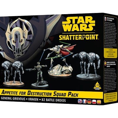 Star Wars: Shatterpoint - Żądza zniszczenia - Generał Grievious pudełko