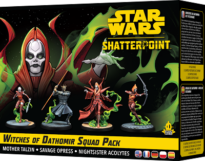 Star Wars: Shatterpoint - Wiedźmy z Dathomiry: Matka Talzin pudełko