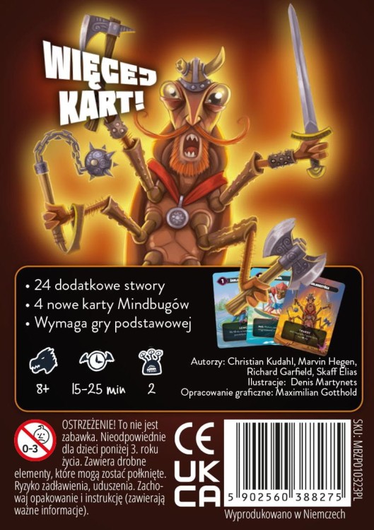 Mindbug Nowi Sludzy pudełko tył