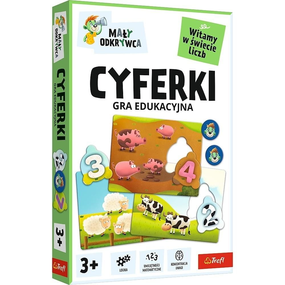 Mały odkrywca - Cyferki TREFL