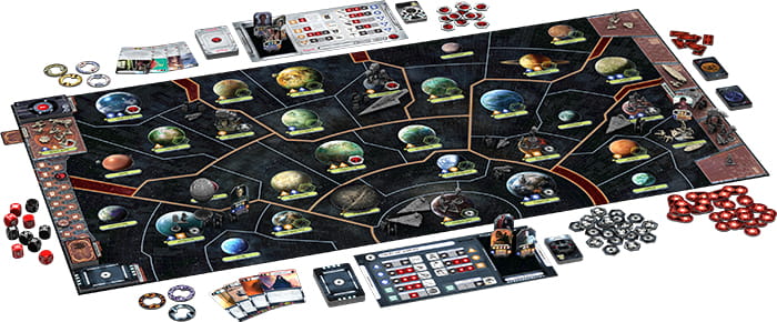 Star Wars: Rebelia plansza