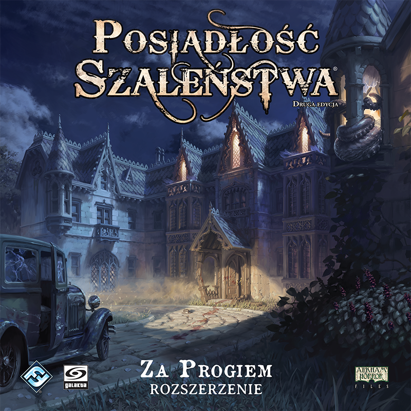 Posiadłość Szaleństwa: Za Progiem pudełko