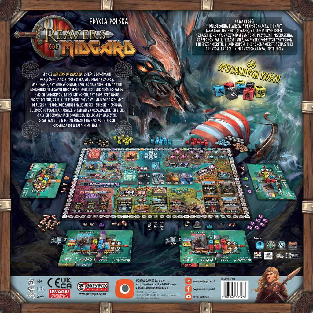 Reavers of Midgard (edycja polska) zawartość