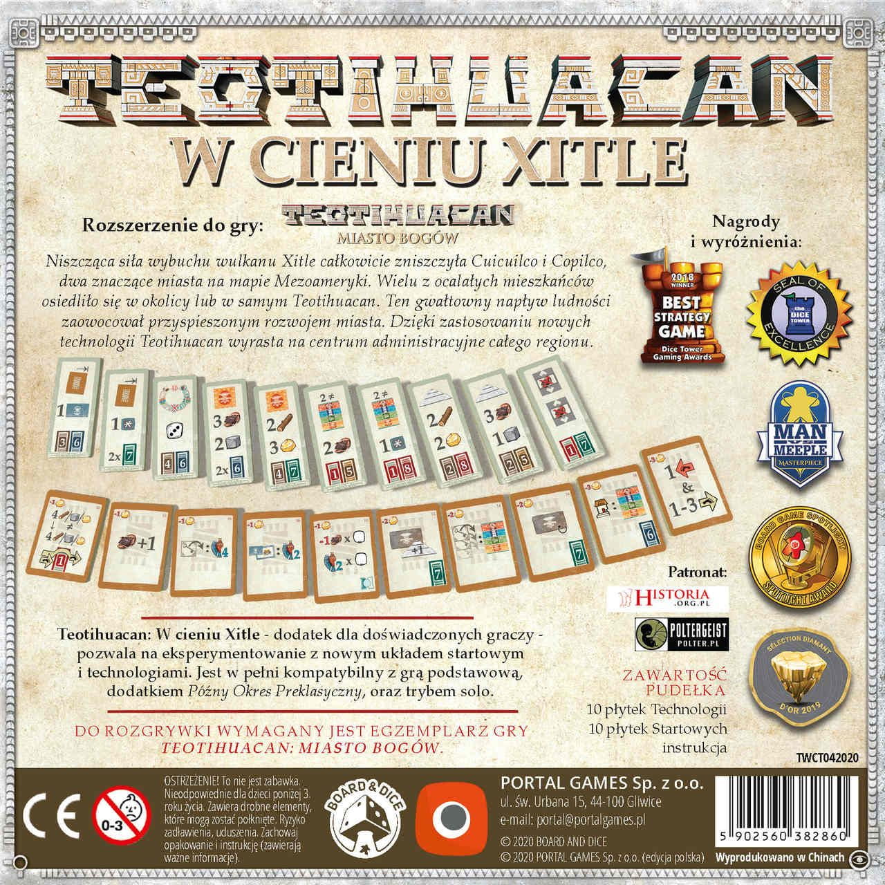Teotihuacan: W Cieniu Xitle (dodatek) zawartość