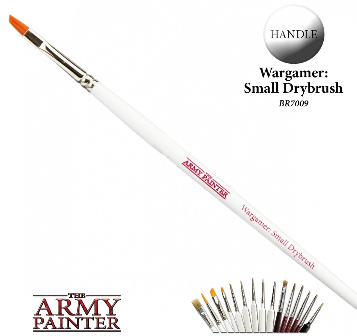 Pędzel Army Painter - Wargamer - Small Drybrush (2021)