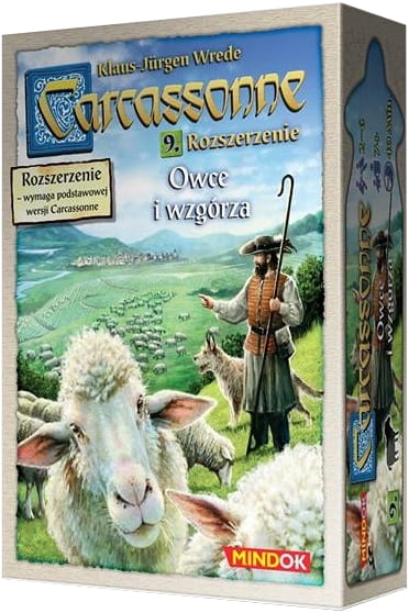 Carcassonne: Owce i wzgorza pudelko