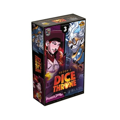 Dice Throne Sezon 2: Starcie 3 - Przeklęta Piratka vs Wynalazca pudełko