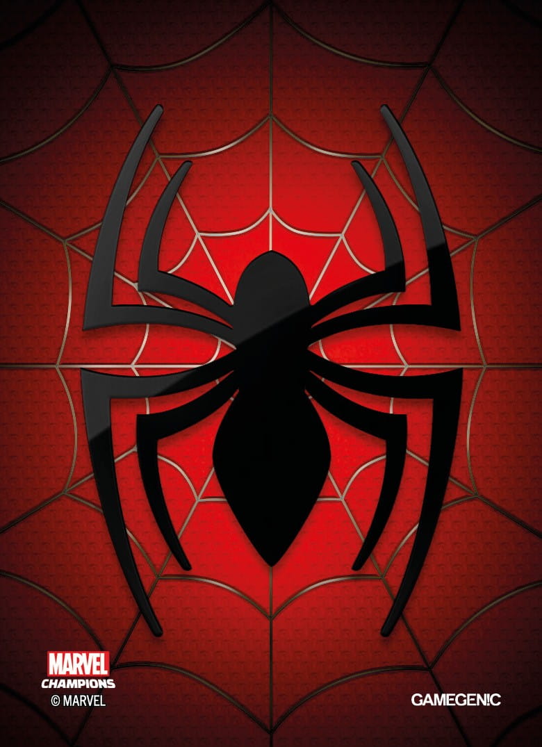 Gamegenic: Marvel Champions Art Sleeves (66 mm x 91 mm) Spider-man 50+1 szt.